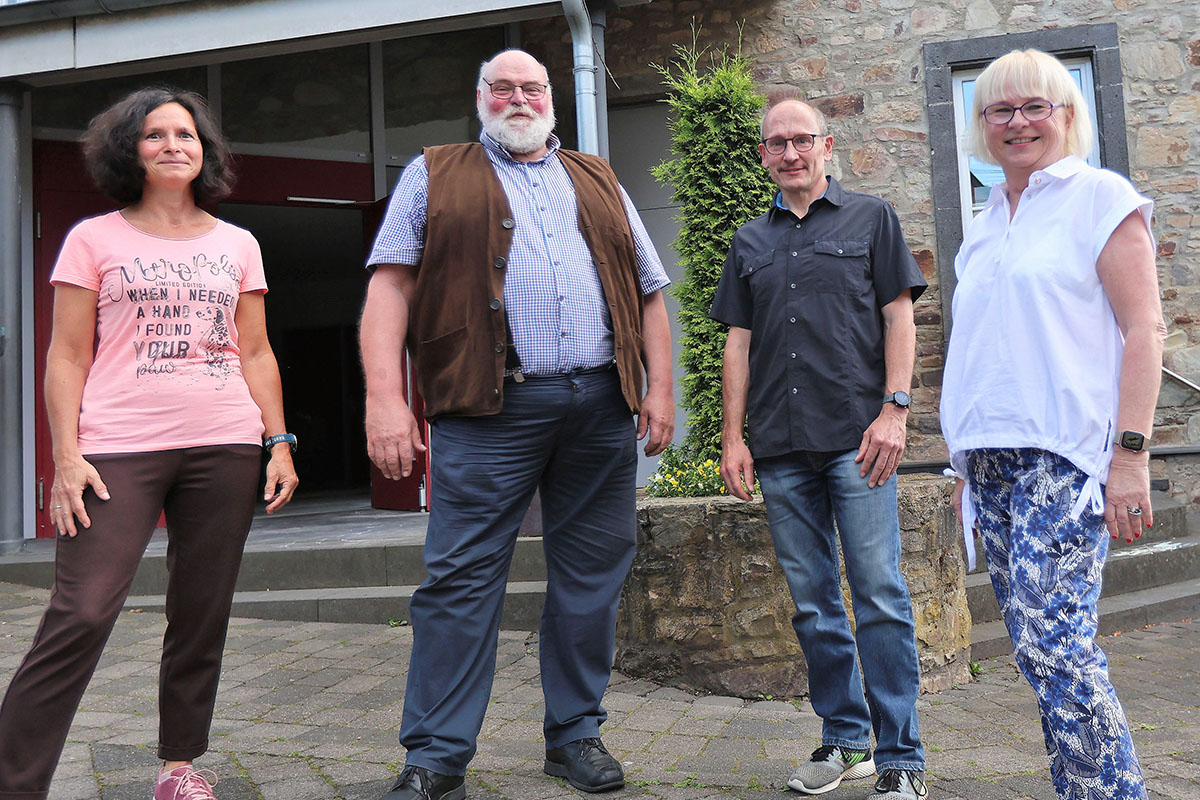 Von links: Anne Fuldner, Ulrich Schreiber, Michael Seidel und Kamila Paterek-Riedrich. Foto: Jrg Niebergall