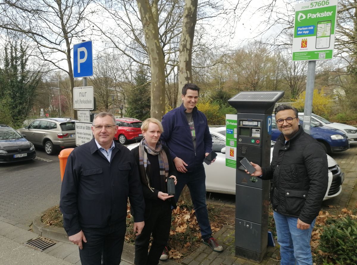 Handyparken in Altenkirchen: Digitale Lsung fr stdtische Abstellflchen