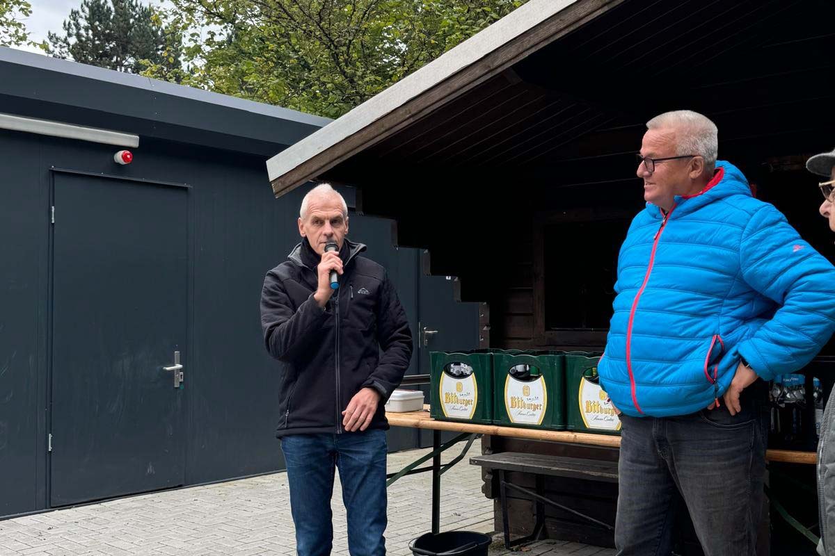 Gllesheim hat einen Dorf- und Grillplatz: Die offizielle Einweihung war gut besucht