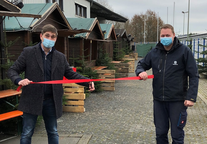 Am 10. Dezember hat Stadtbrgermeister Matthias Gibhardt den Markt symbolisch erffnet. (Foto: Veranstalter)