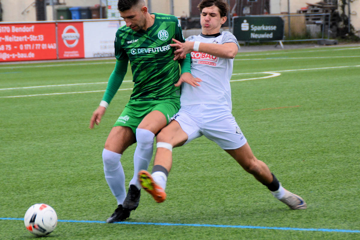 David Eberhardt zeigte in der Defensive eine brenstarke Partie. Foto: FVE
