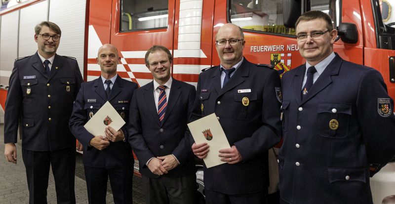 Gold und Silber fr Mitglieder der Feuerwehr Oberbieber
