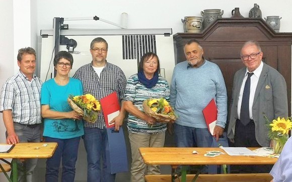 Es gab Ehrungen fr langjhrige Kescheider Ratsmitglieder. (Foto: Ortsgemeinde Kescheid)