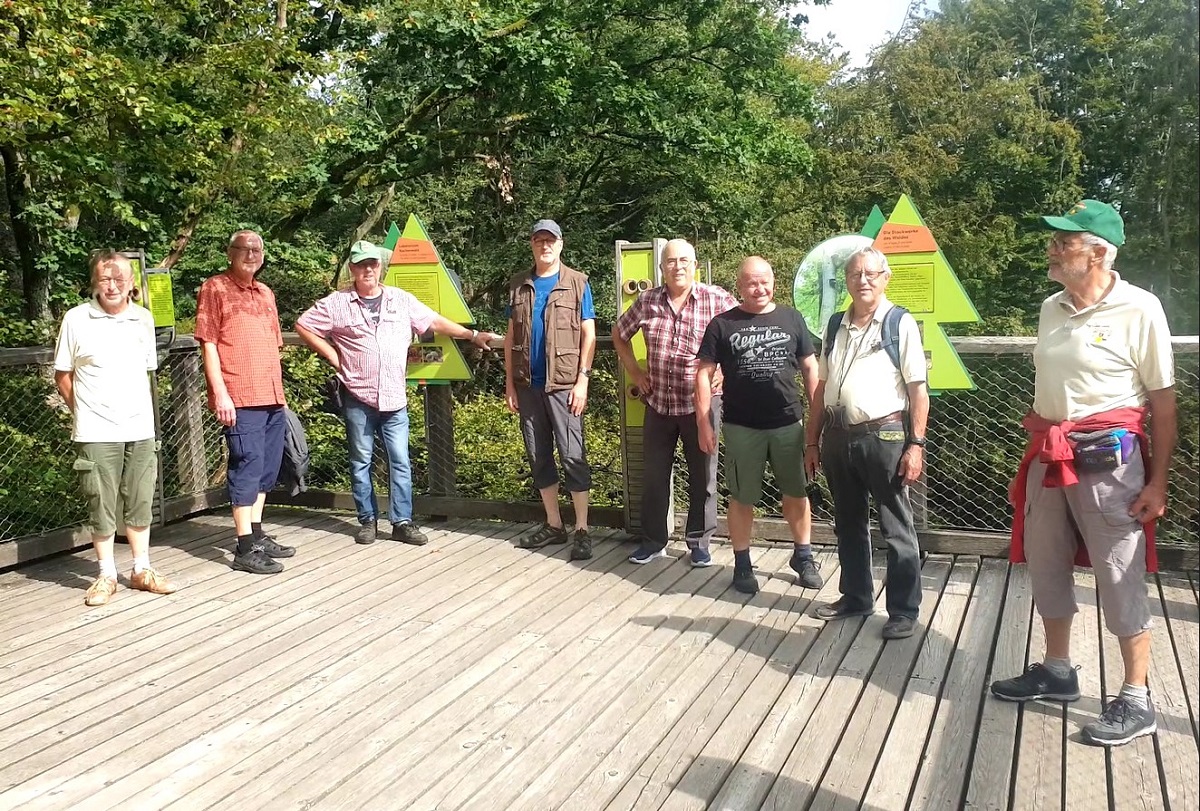 Erlebnisreiche Exkursion mit der "AG Naturschutz" in den Naturpark Saar-Hunsrck und die Eifel