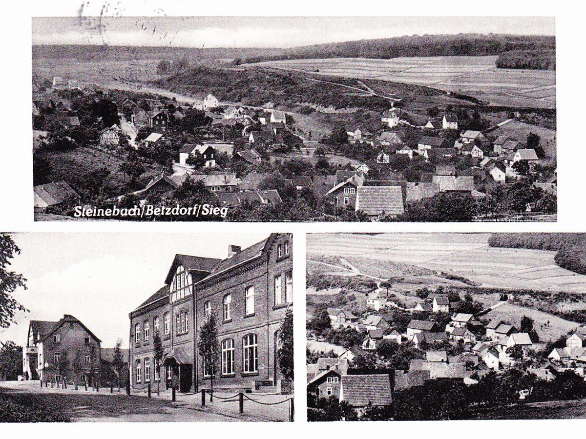 Der guten alten Postkarte ist es zu verdanken, dass noch so manche Ortsansicht bei der Fotoausstellung in Steinebach fr Gesprchsstoff sorgt. (Foto: Archiv Joachim Weger)