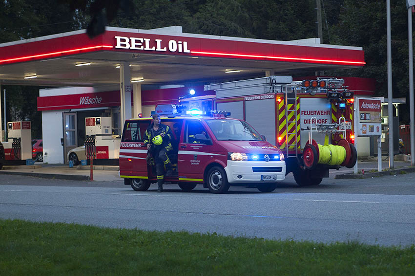 Einsatz am Mittwochabend. Fotos: Feuerwehr VG Dierdorf