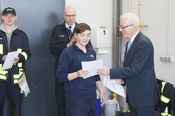 Erstausbildung bei der Feuerwehr gut besucht