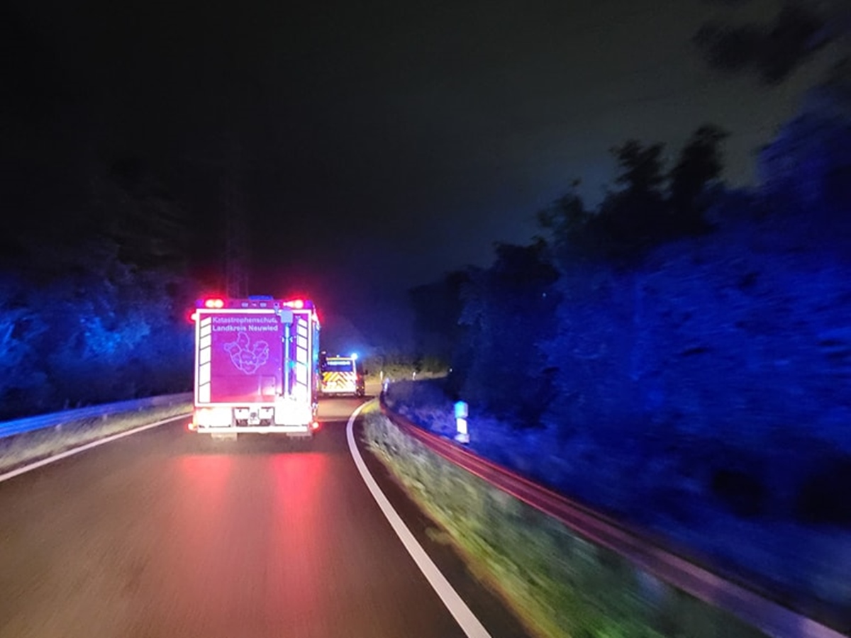 Feuerwehr Rengsdorf-Waldbreitbach untersttzte nach Unwetter in der Verbandsgemeinde Ruwer