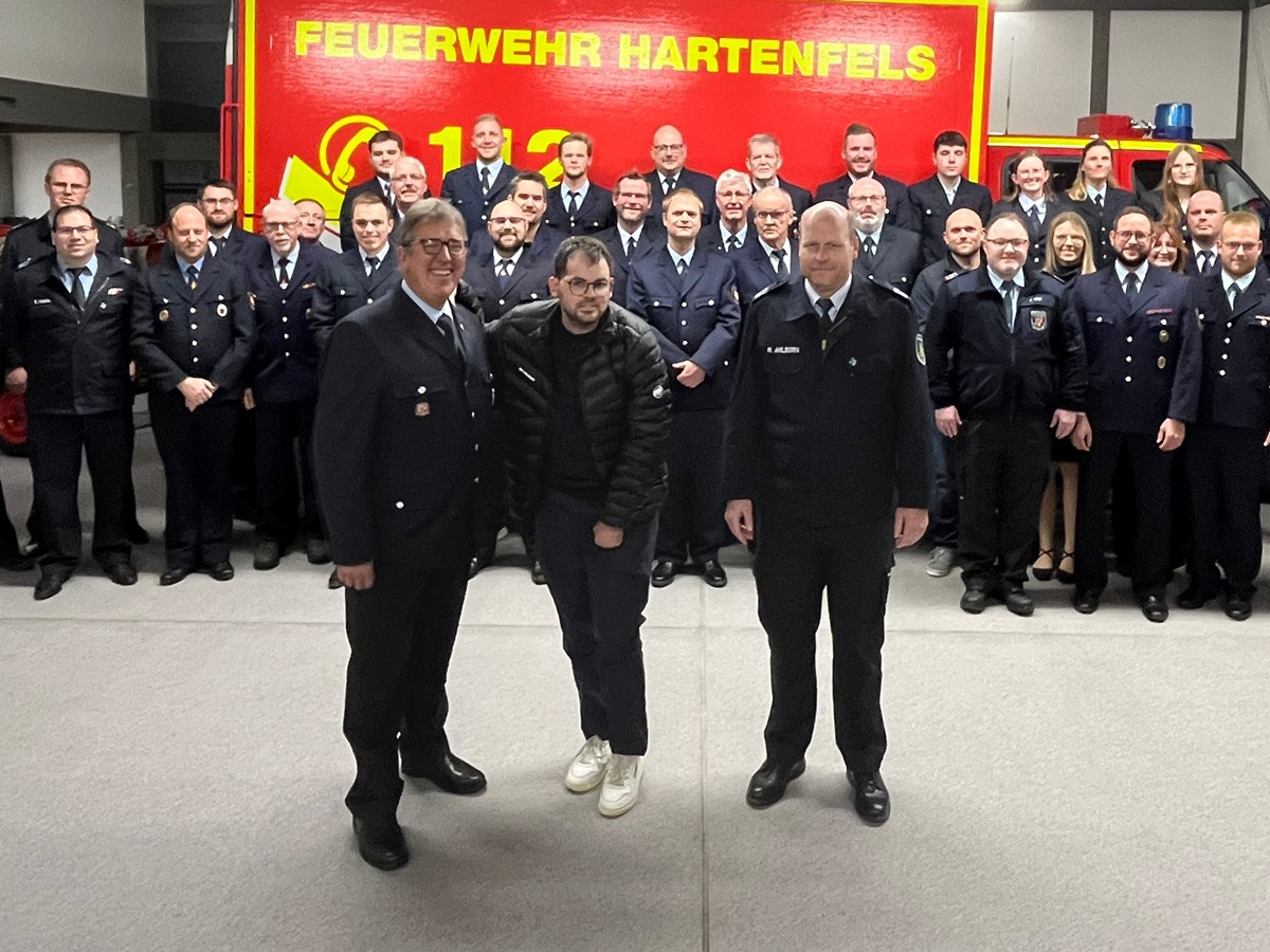 Klaus Strder einstimmig zum Wehrfhrer in Hartenfels wiedergewhlt