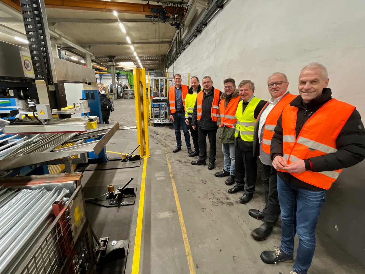 Firmenbesuch bei WERIT in Altenkirchen zeigt die Strke eines Familienunternehmens