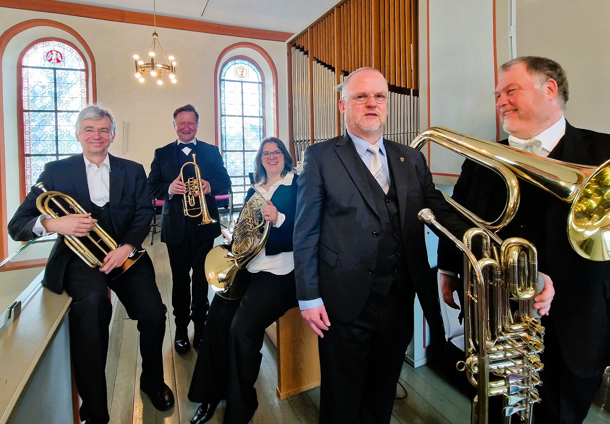 Lebendiger Abendmahlsgottesdienst mit "Frechblech" in der Musikkirche Ransbach-Baumbach