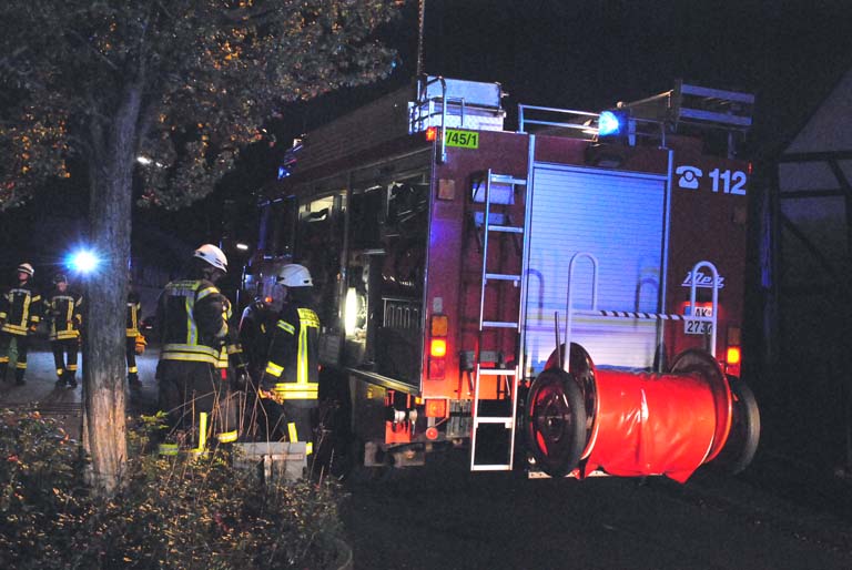 Vermeintlicher Kaminbrand rief Feuerwehr auf den Plan