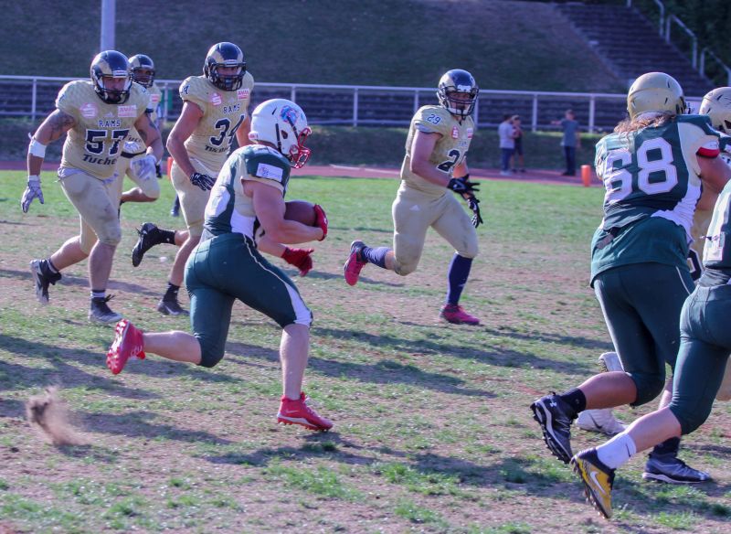 Farmers-Running-Back Thomas Fischbach. Foto: Tom Neumann