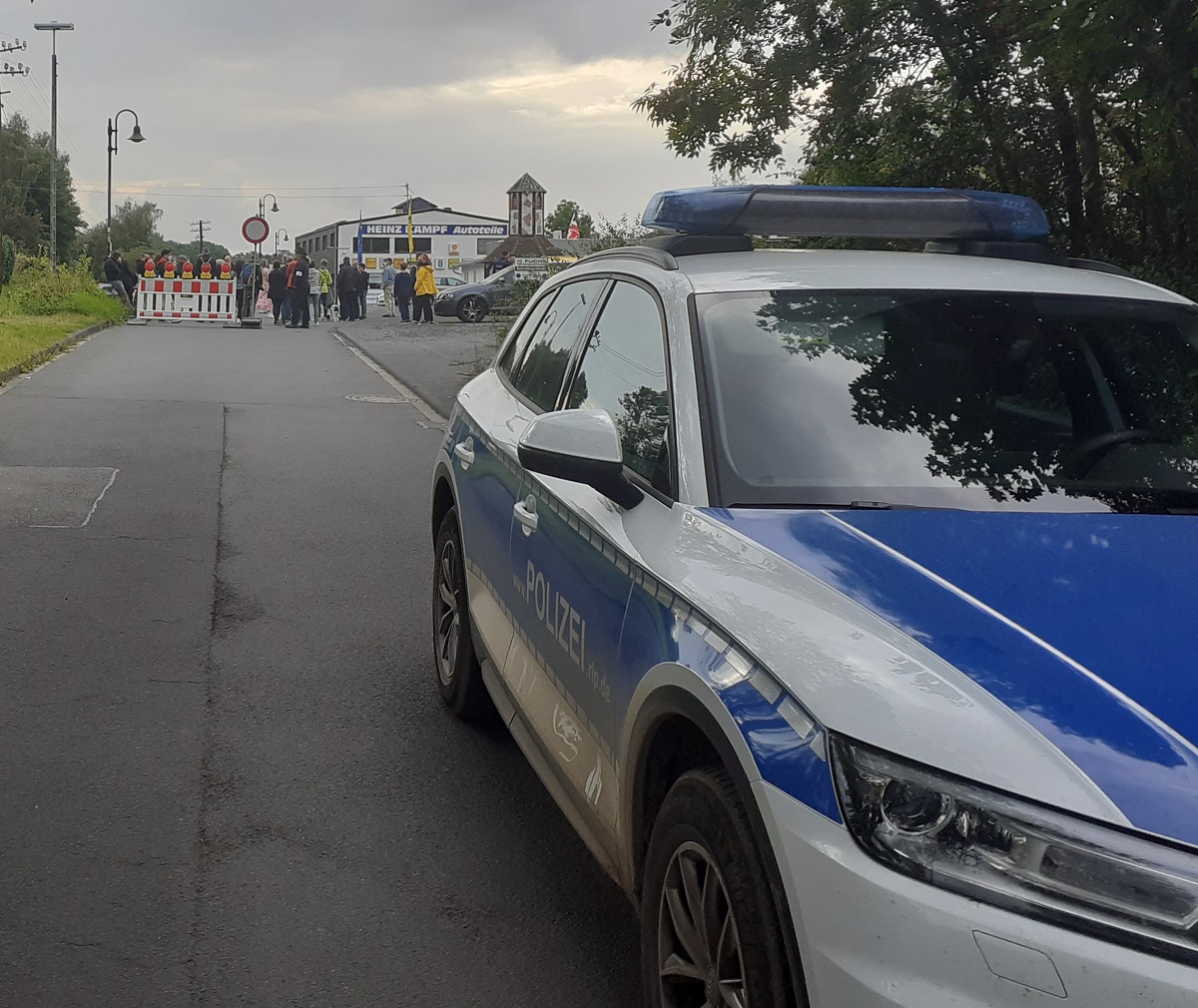 Demo vor der Fassfabrik im Jahr 2021 (Foto: Archiv/Thomas Sonnenschein)