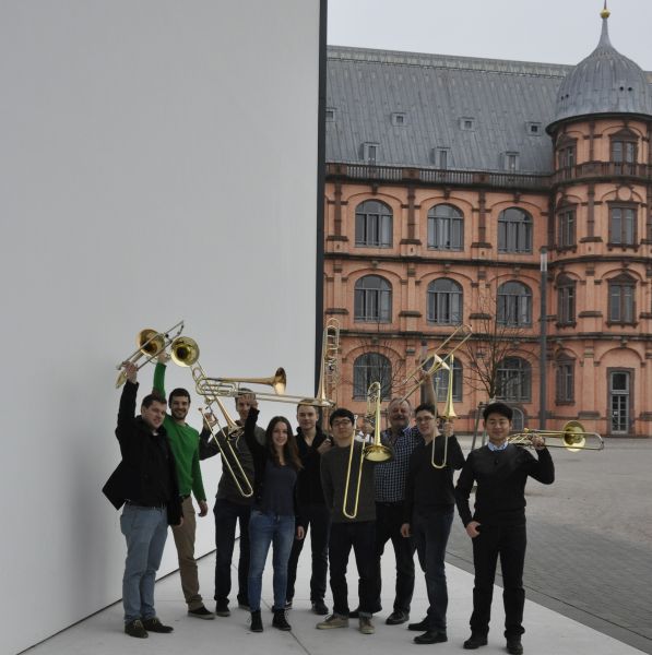 Posaunisten der Musikhochschule Karlsruhe. Foto: privat