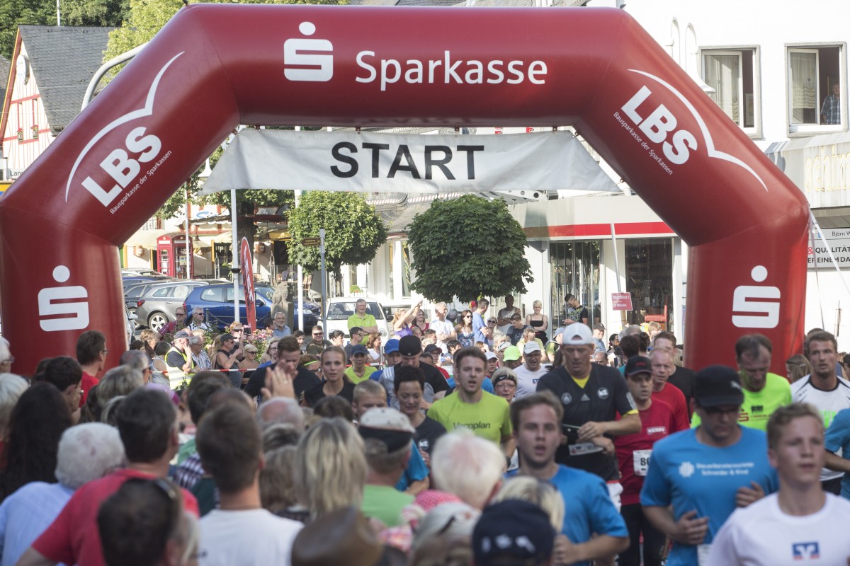 Beim Firmenlauf (Foto: Tourist-Information Bad Marienberg)