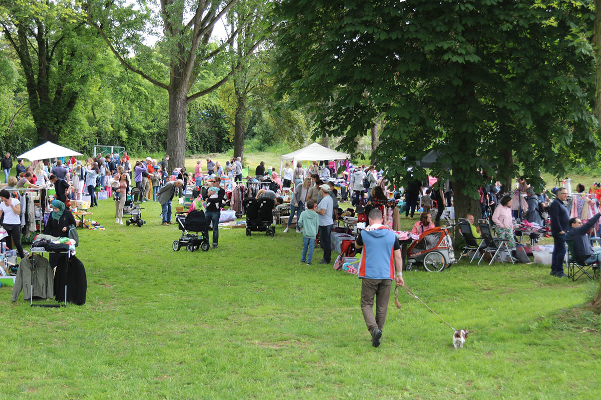 Familienflohmarkt im Brgerpark Unkel - Verkufer mssen sich anmelden