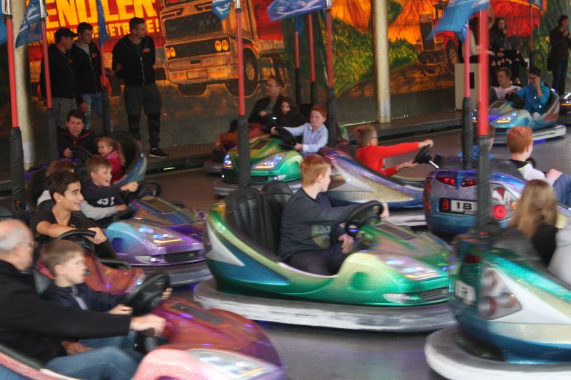 Autoscooter war eines der beliebtesten Fahrgeschfte whrend der Kirmes. Foto: jkh