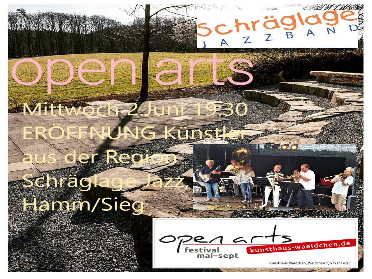 "Open Arts" geht in "Schrglage"