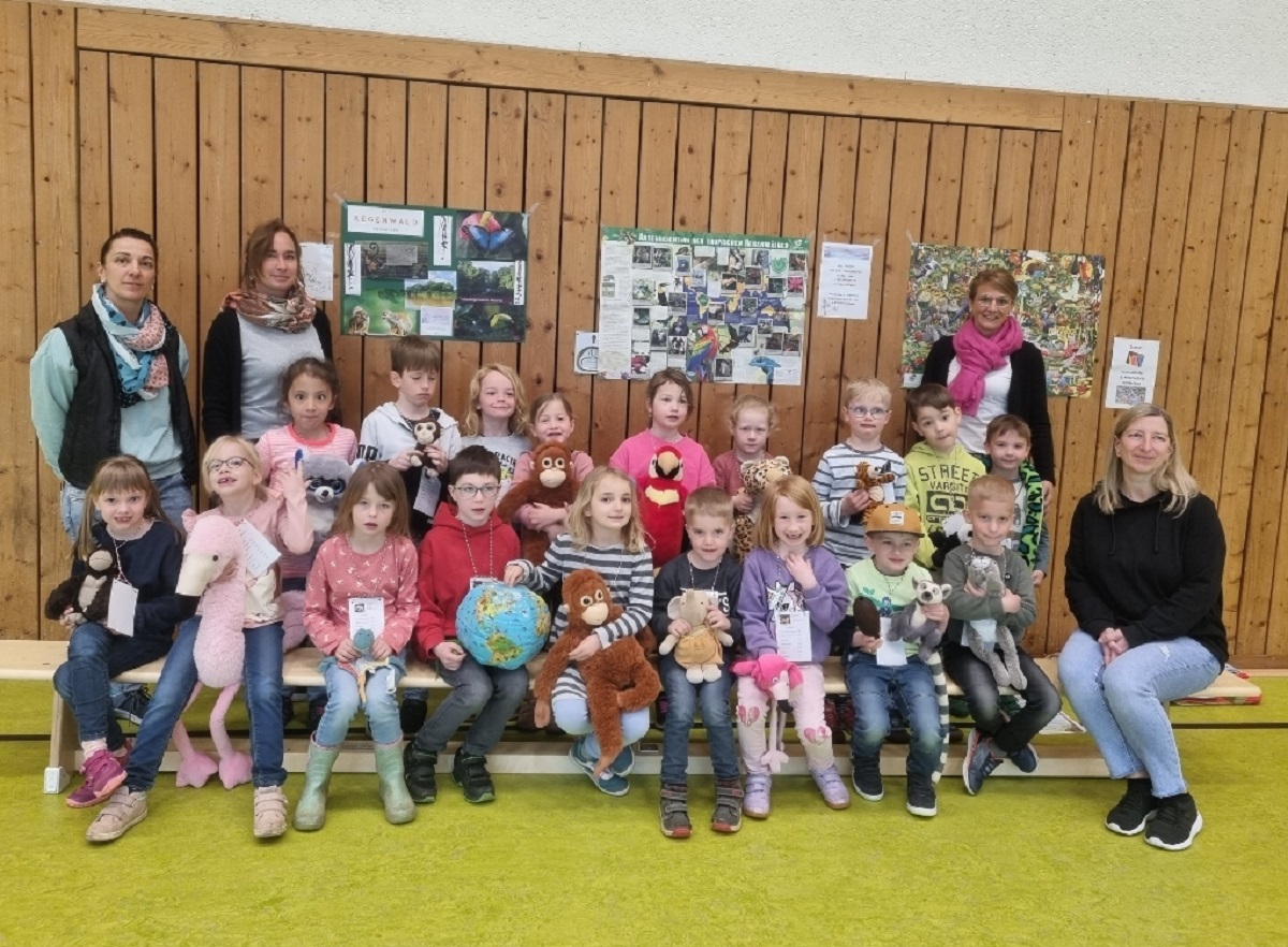 Die Kids lernten viel Spannendes ber den Regenwald. (Foto: privat)