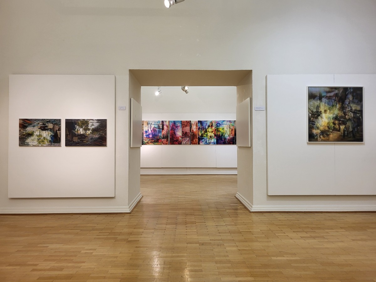 Blick in die Ausstellung (Foto: Roentgen-Museum)