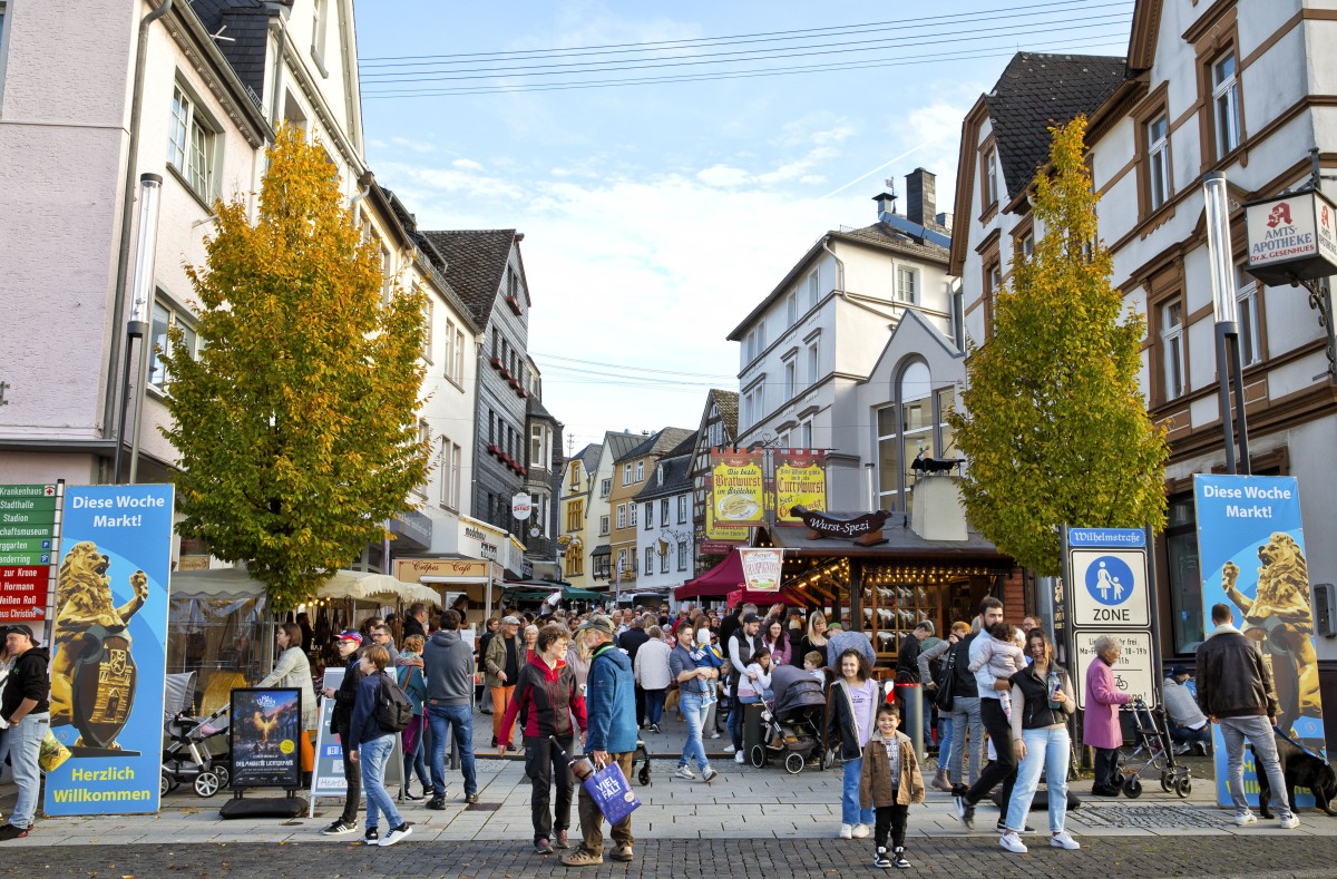 Beim Lwenfest in Hachenburg (Foto: Claudia Oehl)