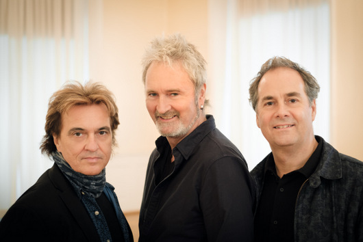 Peter Howarth, Pete Lincoln und Mick Wilson (von links) sind FRONTM3N. (Foto: Veranstalter)