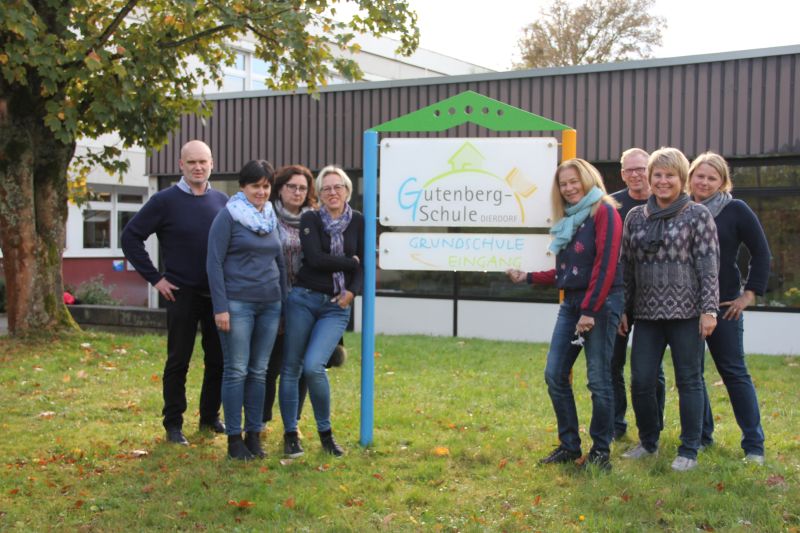 Lehrer aus Polen zu Besuch bei der Gutenberg-Schule