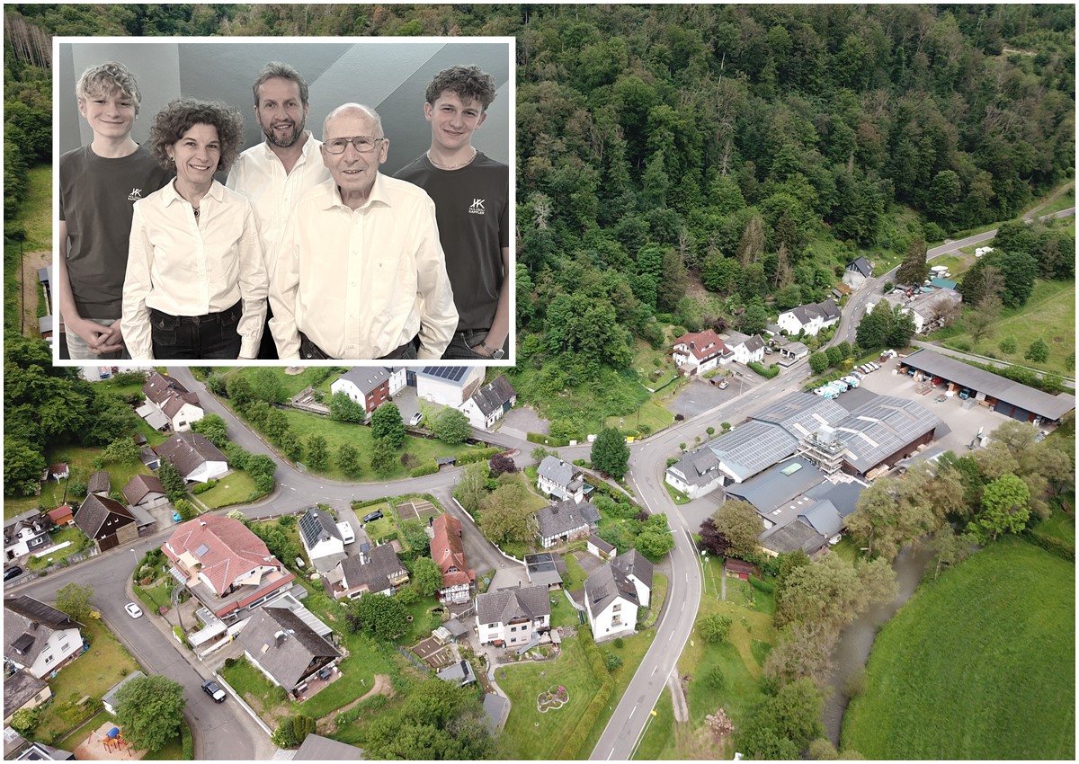 Familie Kappler hat den Firmensitz des Familienunternehmens heute wie vor 100 Jahren in Gackenbach-Dies. (Fotos: Holzbau Kappler)