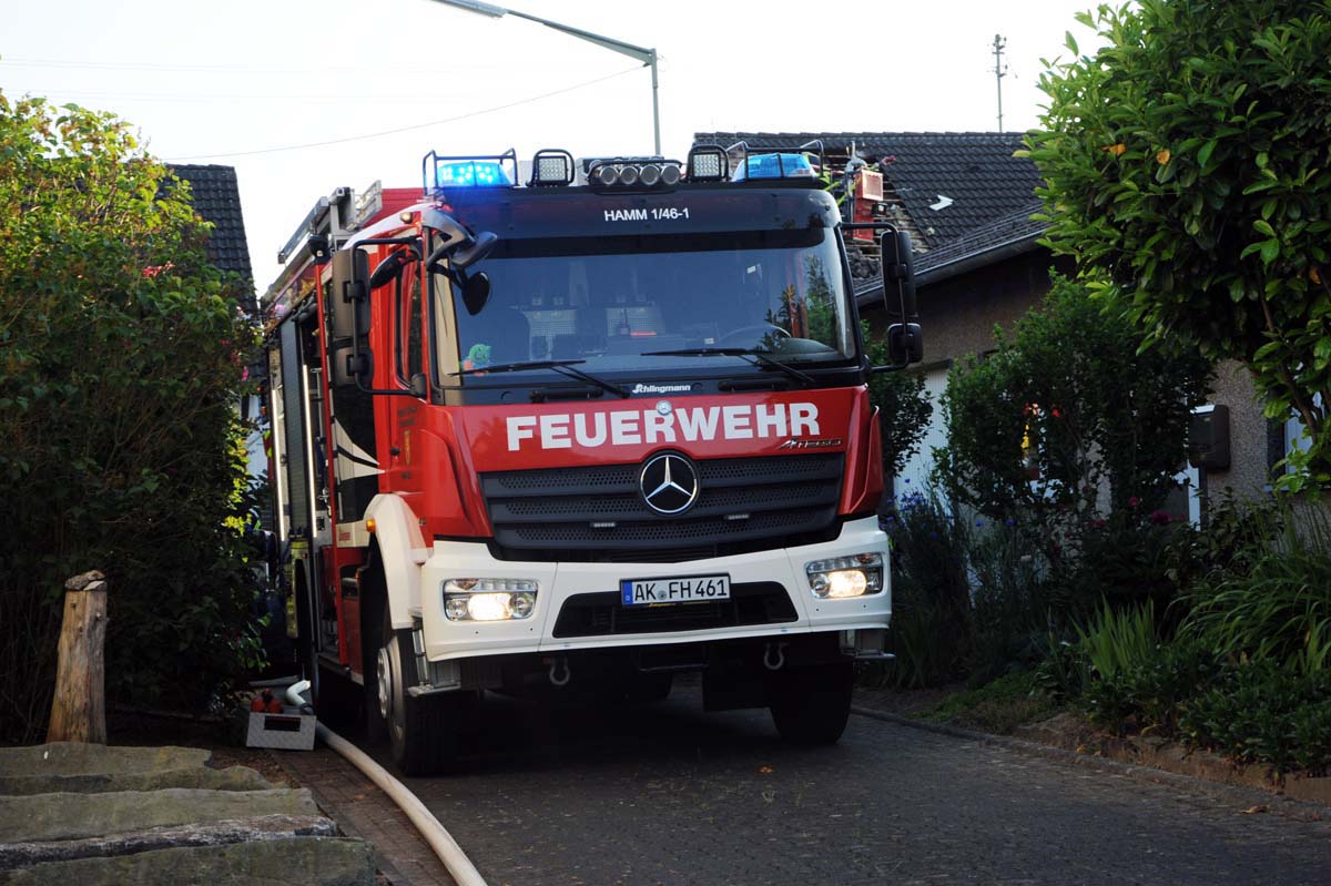 Fahrzeug der Freiwilligen Feuerwehr Hamm (Symbolbild: kk/Archiv)