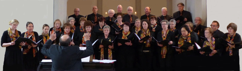 Der Kammerchor Gebhardshainer Land ist lngst mitten in den Proben. Foto: Privat