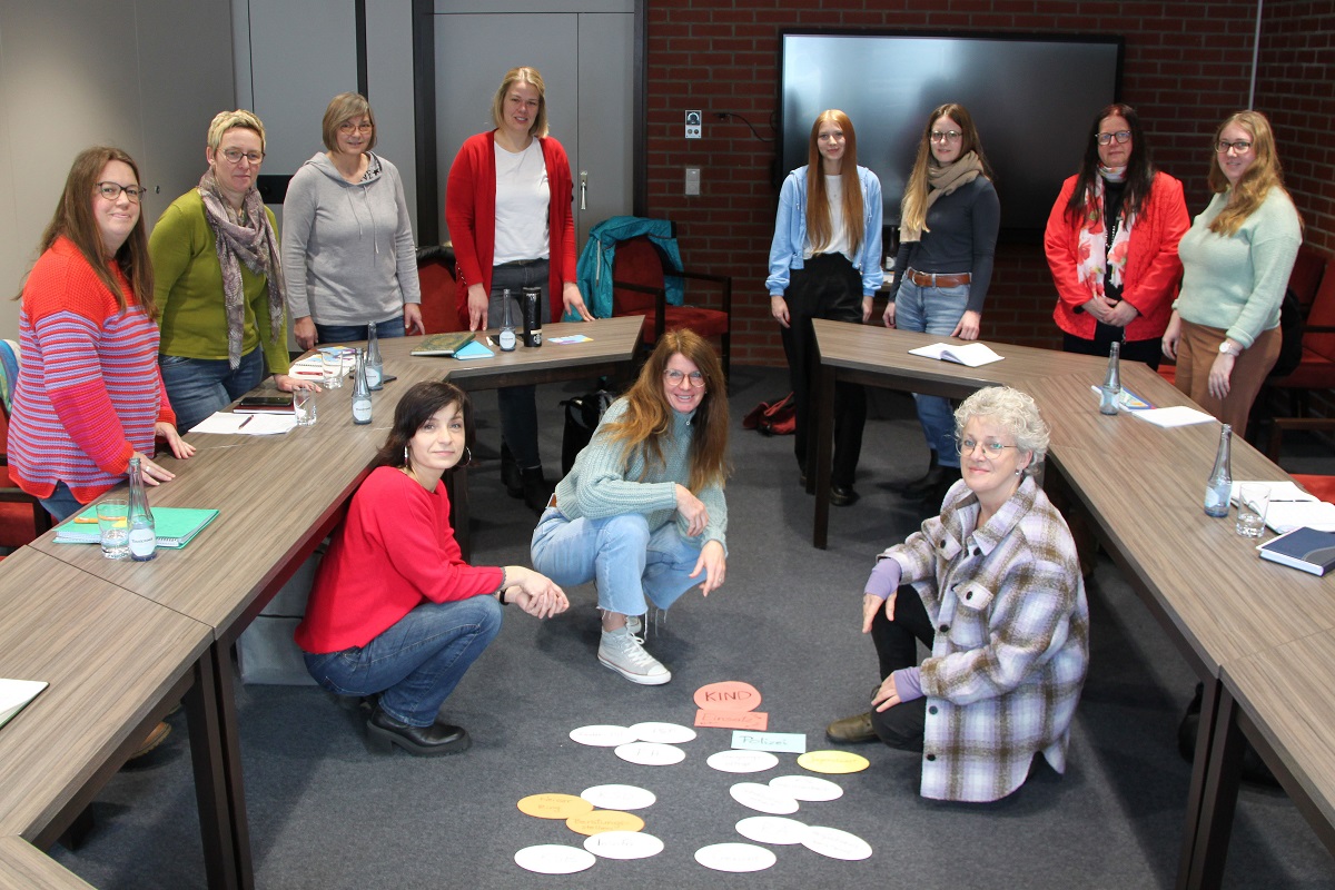 Teilnehmende des Arbeitskreises "Kinderschutz" (Foto: Kreisverwaltung des Westerwaldkreises)