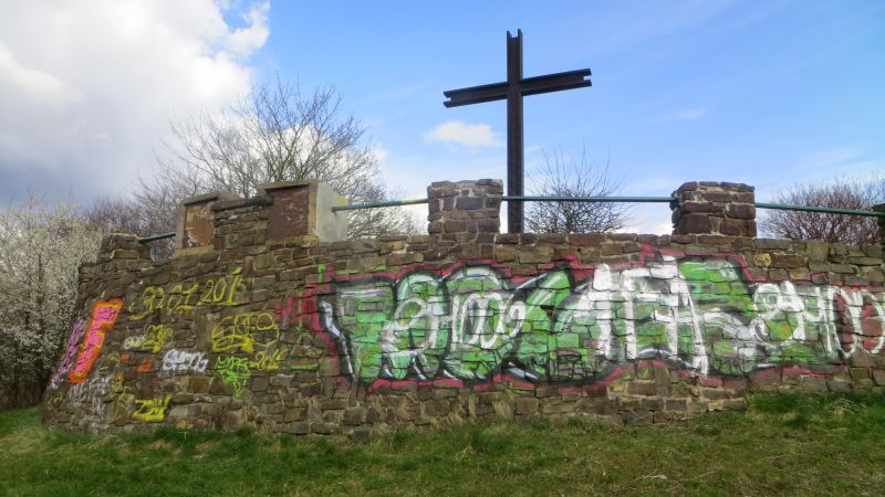 Graffitti auf der Koppelmauer. Foto: privat