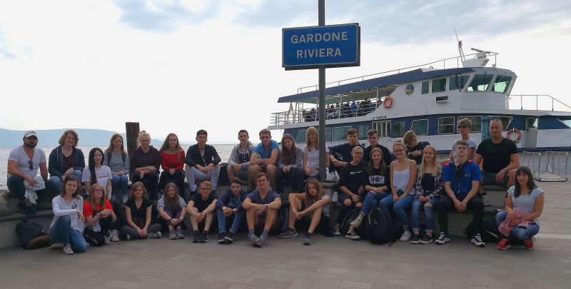 Gruppenbild am Gardasee. Foto: Veranstalter