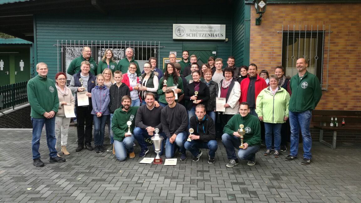 Pokalschieen der St.-Hubertus-Schtzenbruderschaft gut besucht