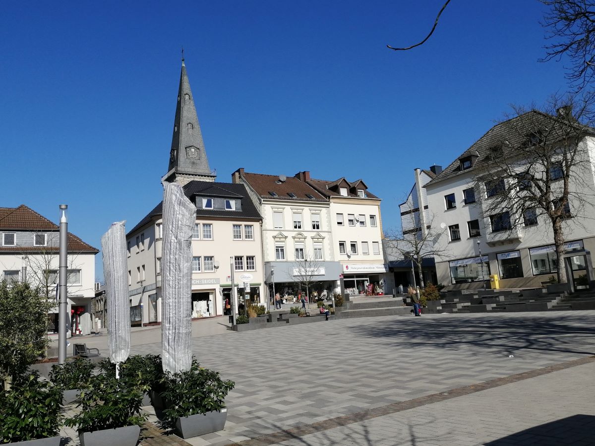 Der Markplatz wird an einem Wochenende im September Schauplatz von Kindertheaterauffhrungen. (Foto: vh)