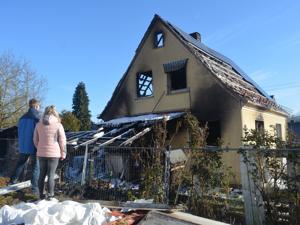 Grobrand in Freilingen: Einfamilienhaus Opfer der Flammen, auch drei Katzen starben