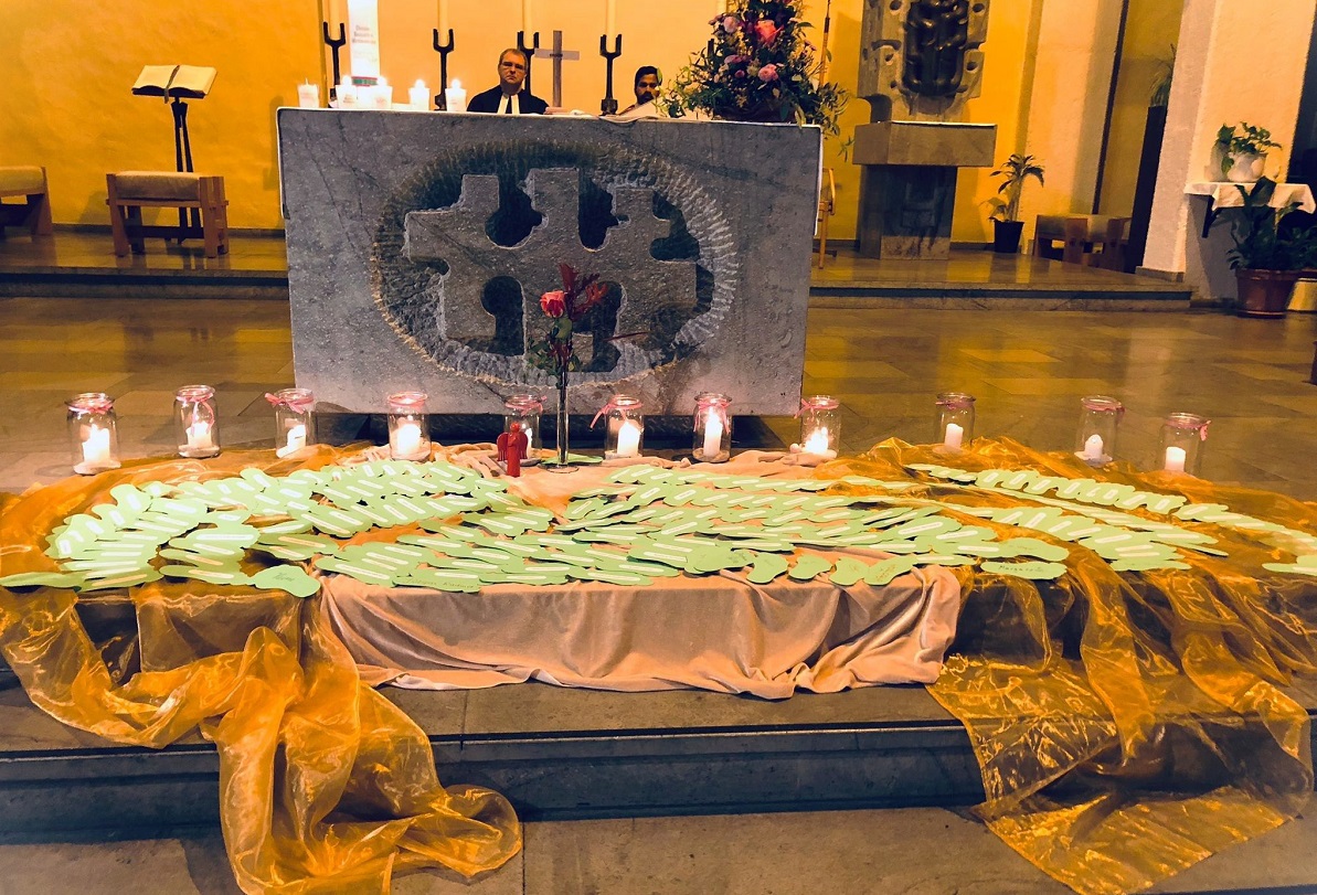 Beim Gedenkgottesdienst (Foto: Hospizvereins Altenkirchen)