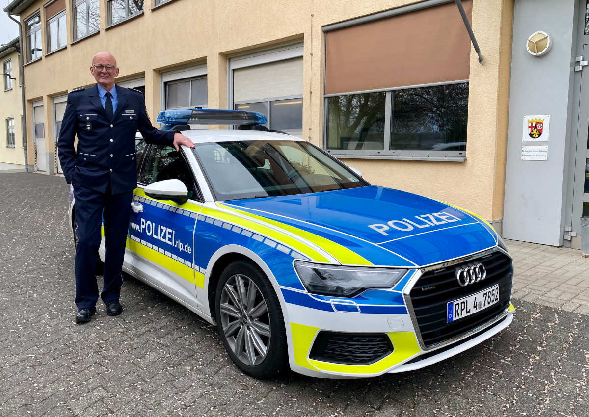 Erster Polizeihauptkommissar Bruno Meder geht in den Ruhestand. (Foto: Polizei Hachenburg)