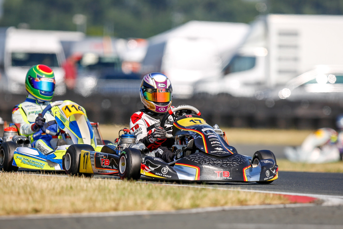 Unfall kostet Youngster Tom Kalender den mglichen ADAC Kart Masters-Pokal. (Foto: Fast Media)