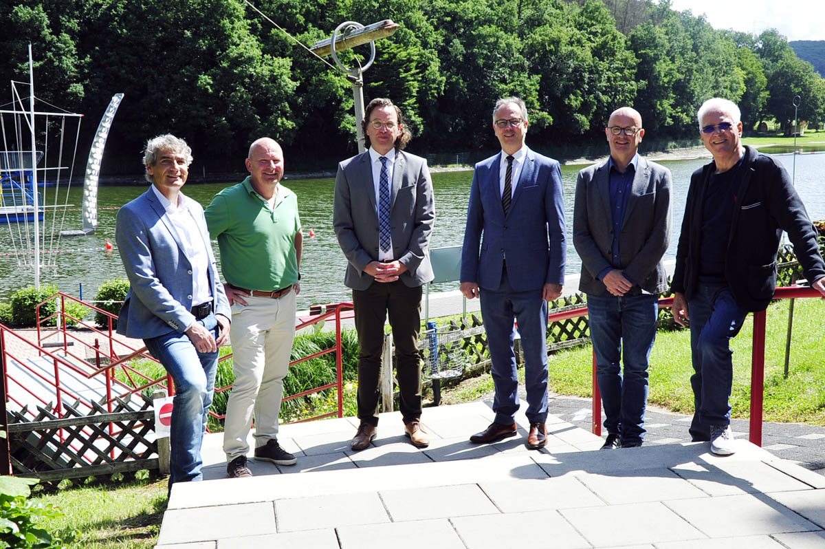 Dietmar Henrich, Mike Bender, Sven Gewehr, Thomas Klzer, Hans-Christian Mager und Bernd Niederhausen. Foto: KK
