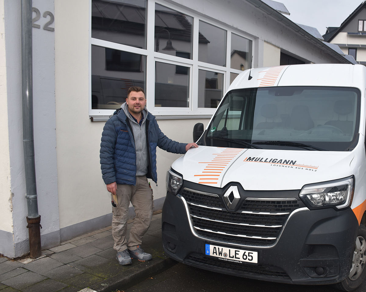 Angebote wie Handwerkerleben bieten die Mglichkeit, sich in einem geschtzten Rahmen zu erproben und anschlieend eine Ausbildung zu beginnen. Das ist ein beiderseitiger Gewinn fr Betriebe und junge Menschen, betont Alexander Lehnhoff, Inhaber der Schreinerei Mlligann in Bad Neuenahr-Ahrweiler. Foto: HwK Koblenz / Jrg Diester