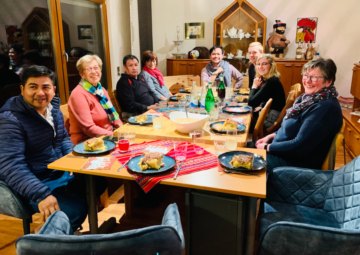 Gastgeber und Gste hatten eine gute Zeit zusammen. (Foto: Privat)