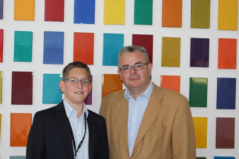 Hendrik Schwarz und Dr. Andreas Nick, MdB. Foto: privat