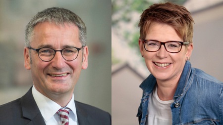 Die SPD-Landtagsabgeordneten Hendrik Hering und Dr. Tanja Machalet (Fotos: MdL-Bros)