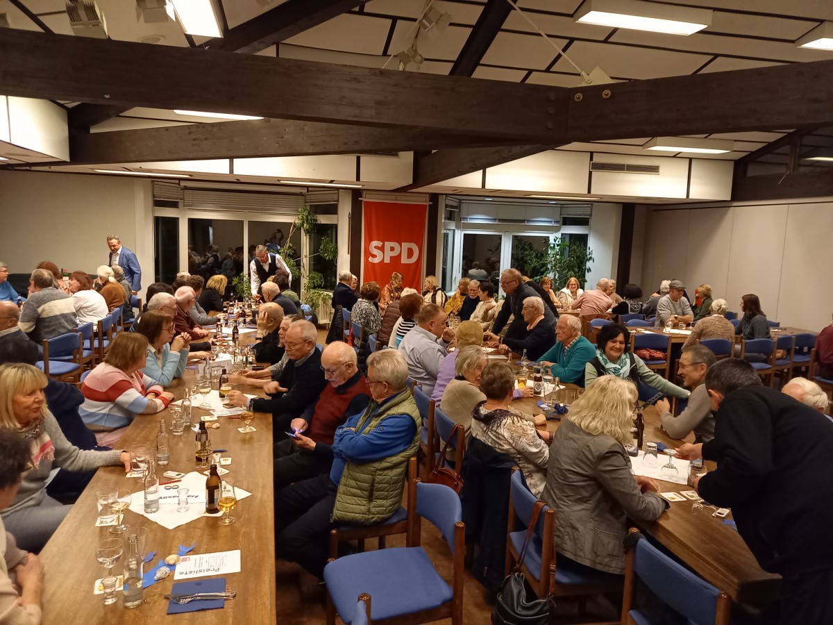 Traditionelles Heringsessen der SPD in Melsbach