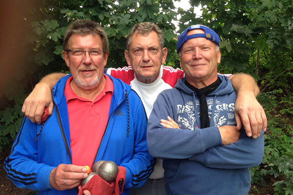 Von links: Rolf Straschewski, Jean-Marc Adams und Reiner Christ. Foto: pr