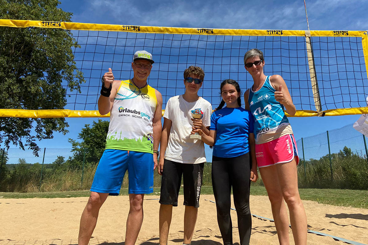 1. Jugend Beachturnier des TC Dierdorf e.V. war ein voller Erfolg