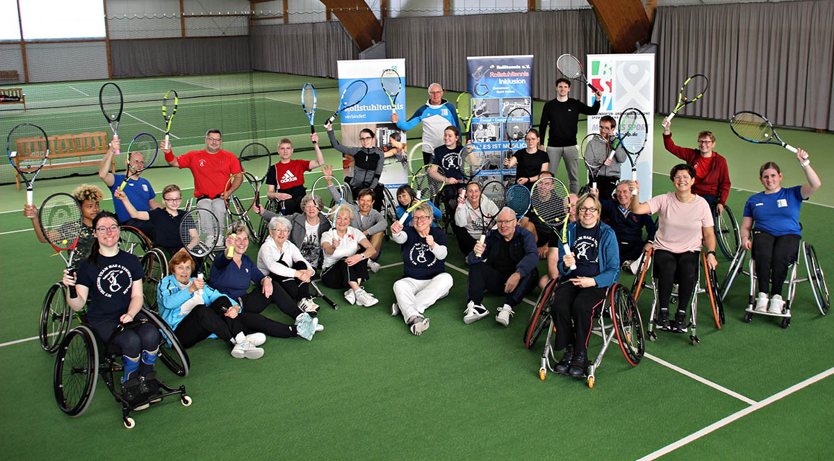 Inklusionsturnier beim Rollitennis e.V. in Windhagen