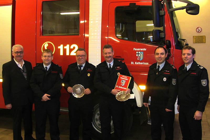 Jahreshauptversammlung Feuerwehr St. Katharinen